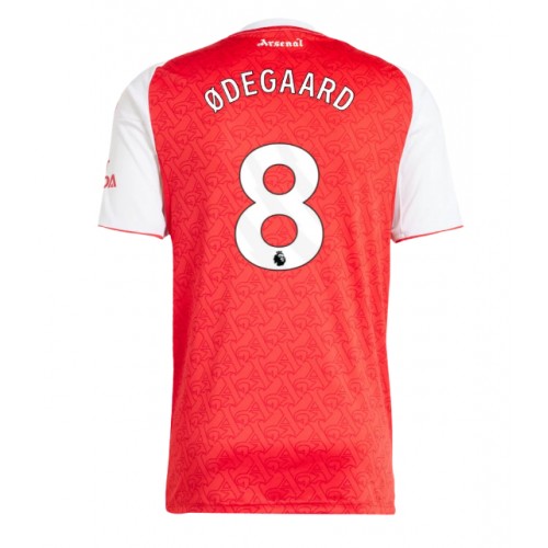 Arsenal Martin Odegaard #8 Primera Equipación 2025-26 Manga Corta